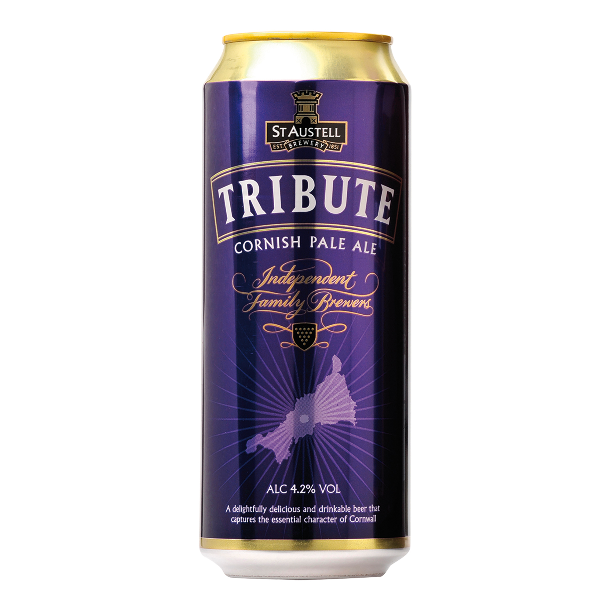 Tribute Cornish Ale Buy a Pack of 24 Cans at St Austell Brewery