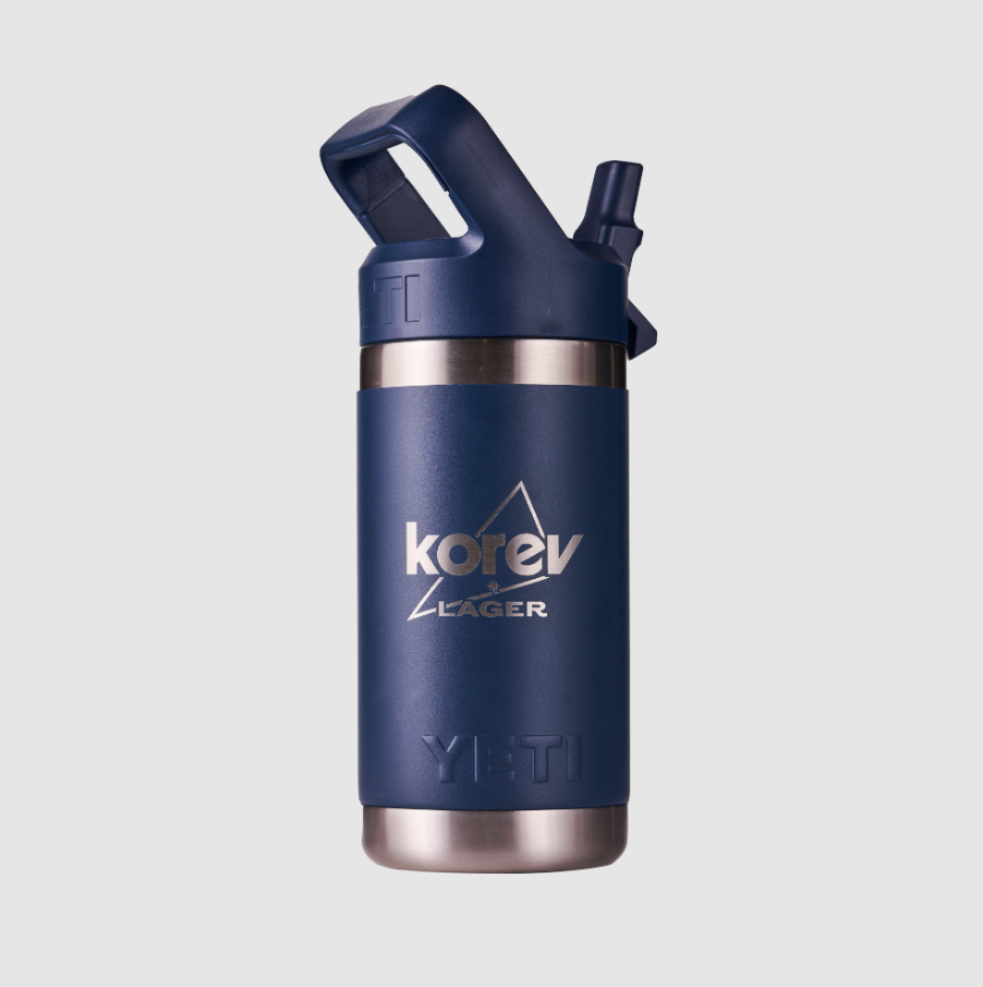 korev x Yeti Rambler® JR 12 oz bottle in reef blue – St Austell korev x Yeti Rambler® JR 12 oz bottle in reef blue – St Austell