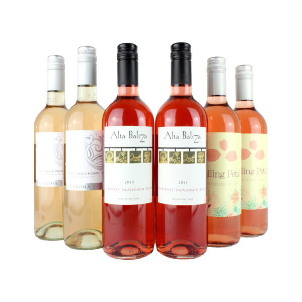 6 Bottle Rosé Wine Mixed Case