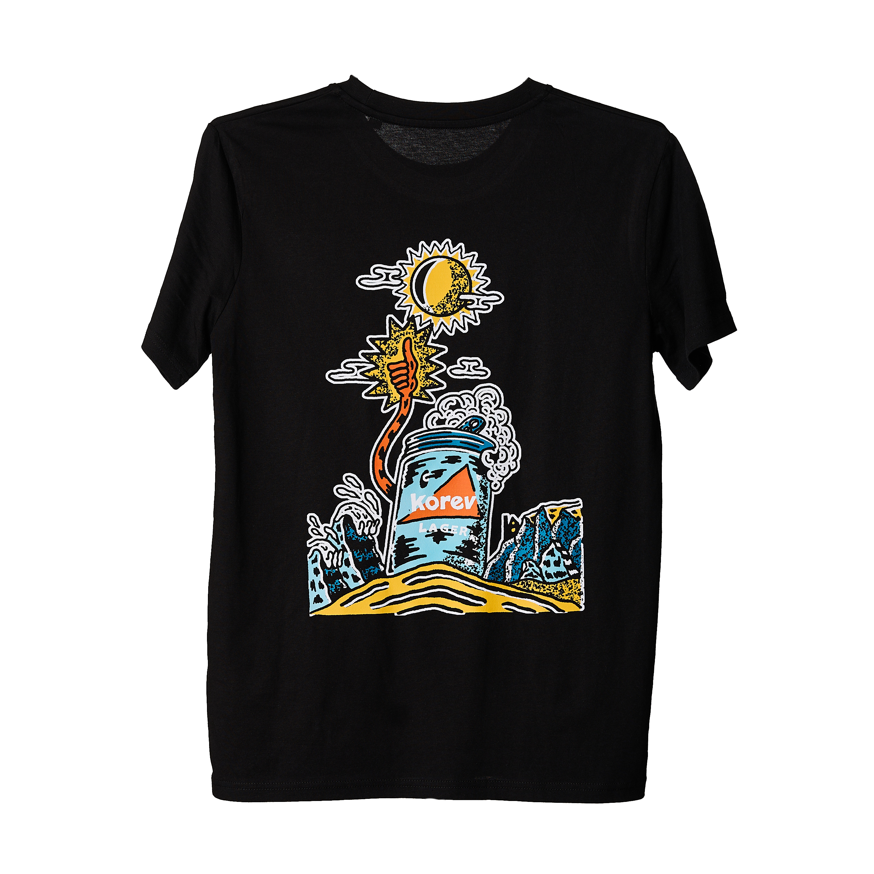 back of t-shirt studio pic