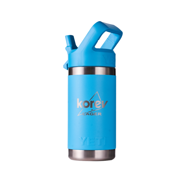 korev x Yeti Rambler® JR 12 oz bottle in reef blue