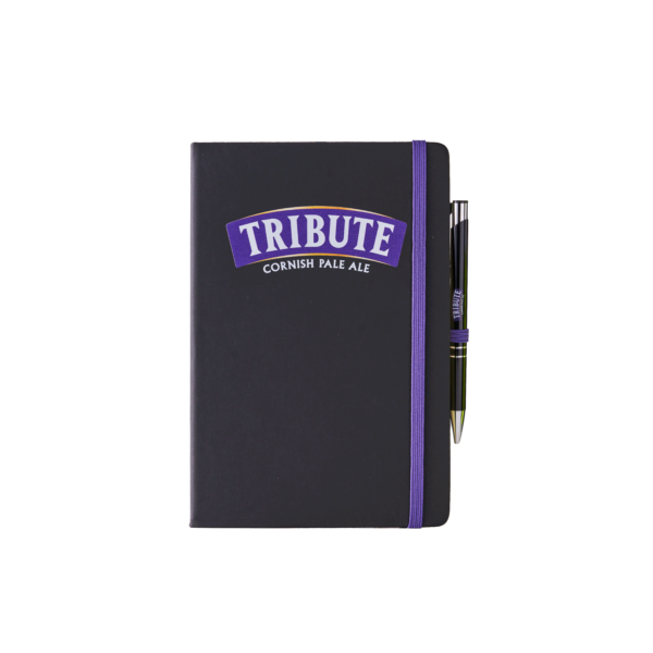 Tribute notepad and pen