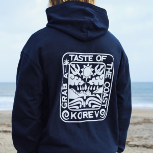 Open Horions hoodie in navy