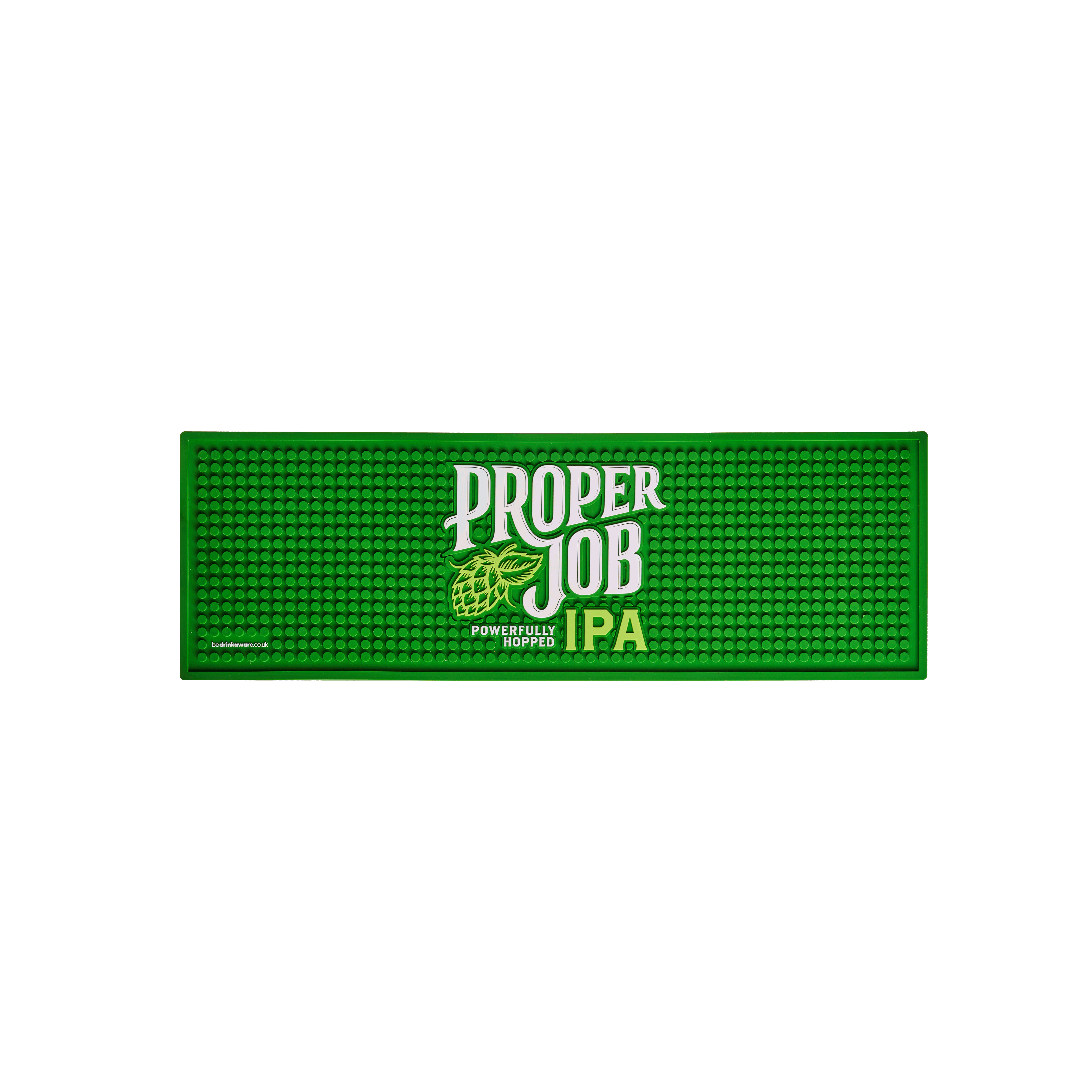 Proper Job IPA at home bar runner