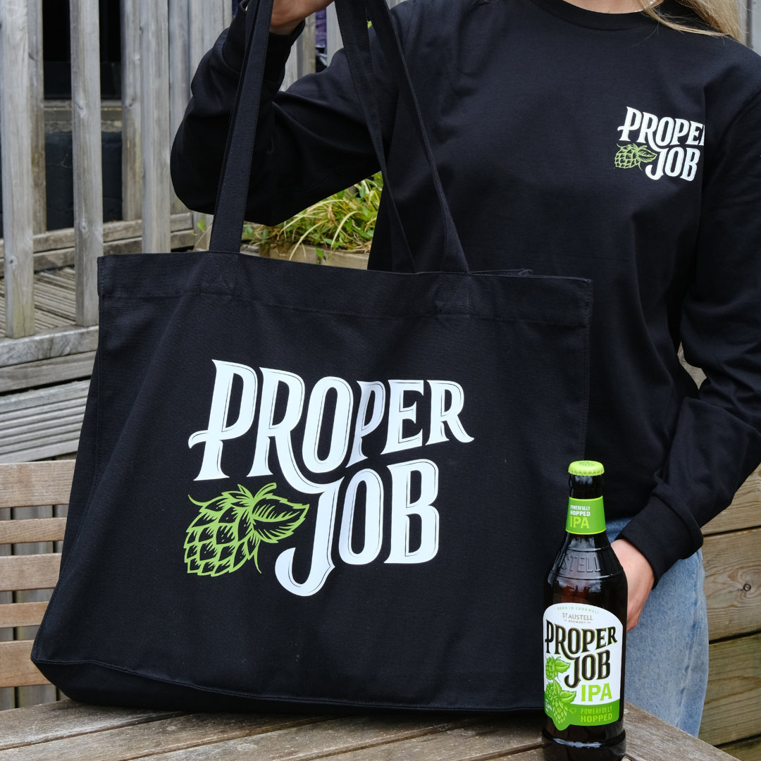 Proper Job shopper tote in black