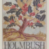 Holmbush Inn sign which shows a holybush